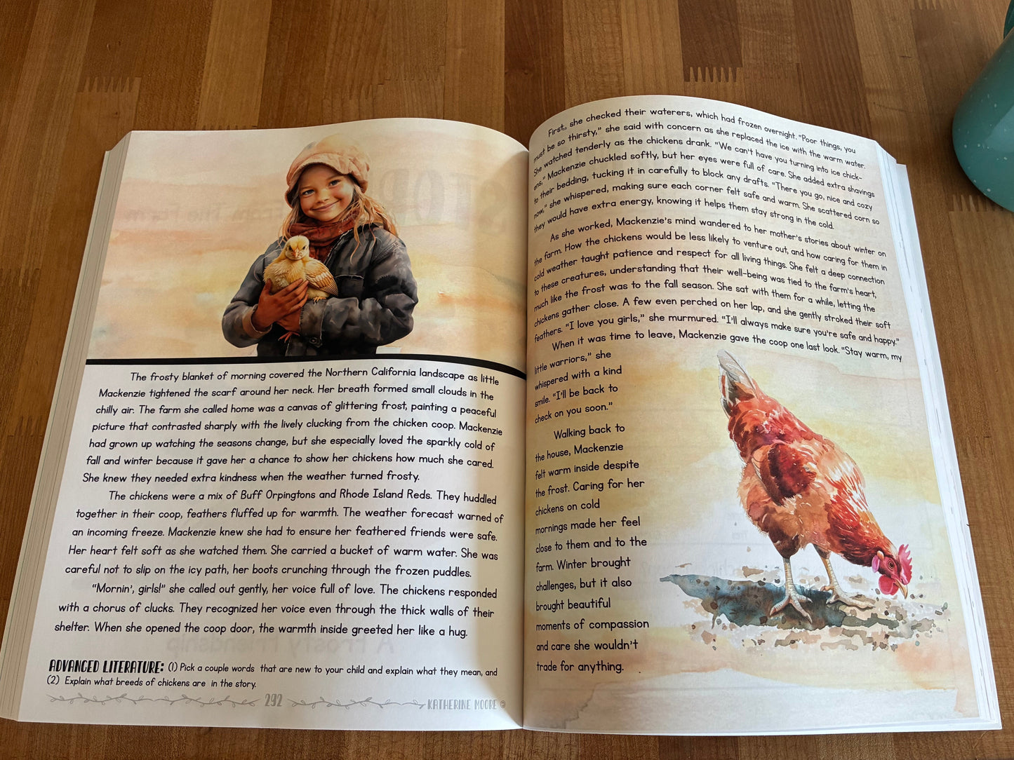 Chickens on the Farm